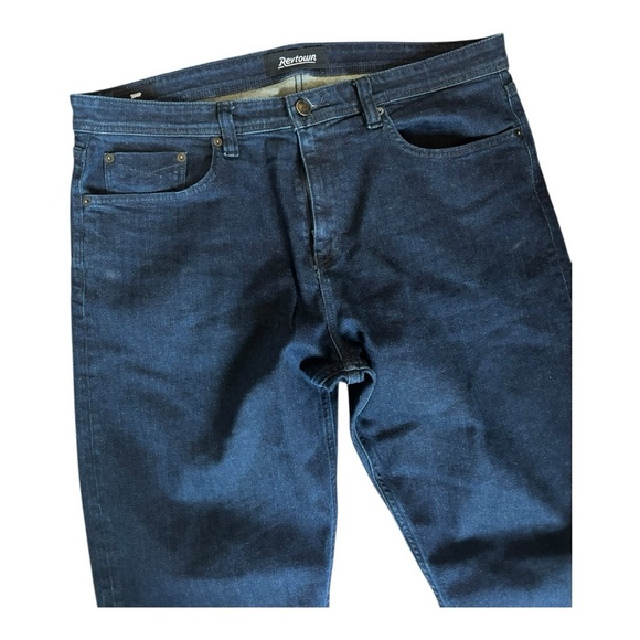 REVTOWN SHARP JEANS Washed Indigo decade Denim Size W38 L30 - Picture 2 of 12